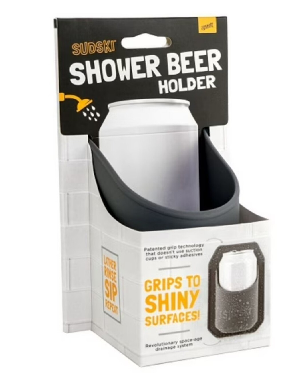 Sudski Shower Beer Holder - Gray